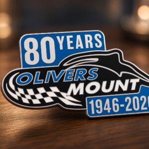 80th Anniversary Pin Badge